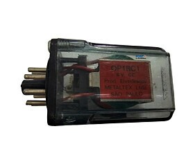 Rele OP1RC1 6V 8 Terminais Metaltex