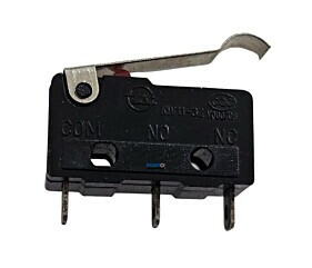 Chave Micro Switch KW11-SZ 5A 250Vac Haste Com Curva Cqc