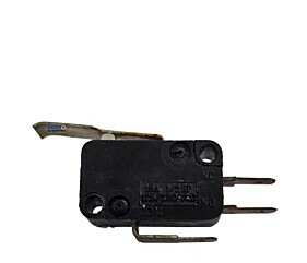 Chave Micro Switch 15A 1/2HP 125/250Vac Preta Com Haste Vabsco