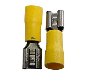 Terminal Fêmea Isolado Amarelo FDD5.5-250 12-10 WX