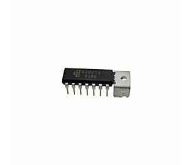 Circuito Integrado KA2213 original para gravador cassete mono com pré-amplificador, circuito ALC e amplificador de potência integrado, ideal para manutenção e reposição de equipamentos de áudio.