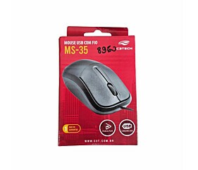 Mouse Usb Com Fio MS-35BK C3Tech 1