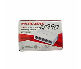 Switch Mercusys 5 Portas 10/100mBPS Desktop MS105 1
