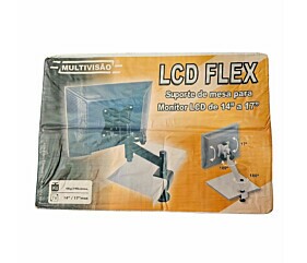 Suporte de Mesa Para Monitor de 14!" A 17" Lcd Flex 1