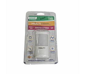 Sensor de Presença Para Sobrepor em Parede 120º Bivolt Multi 1