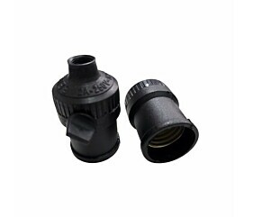 Soquete Bocal Para Lâmpada 2A 250V Preto Benlux 1