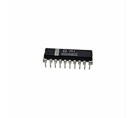 Circuito Integrado X0048CE original para reposição, manutenção e reparo de placas eletrônicas.