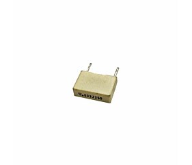 Capacitor Poliéster 33nF x 250V 0,033µF • ±5% • Filme Metalizado