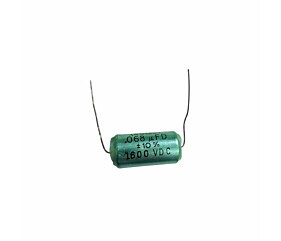 Capacitor a Óleo .068uFD x 1600Vdc +-10% Axial Cherry 1