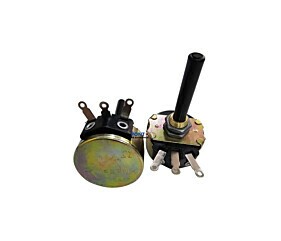 Potenciômetro de Fio 15K 4W 10% Eixo Plástico 37MM