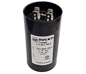 Capacitor de Partida 125-149uF x 330V 50/60Hz Ducati 4.12.80.2.306.B