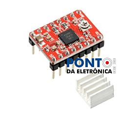 Driver Motor de Passo A4988