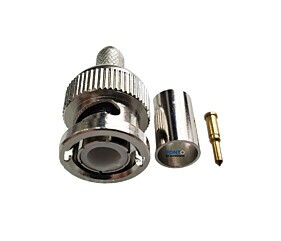 Conector BNC Crimpar RG59 75R
