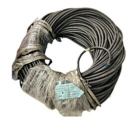 Cabo Controle = Cabo Comando 5 Vias x 0,50MM Preto 1 Metro