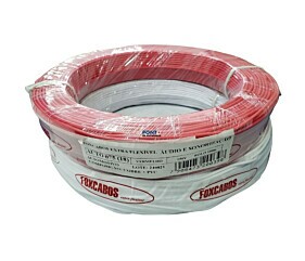 Cabo Flexível 0,75MM Rolo 100 Metros Branco