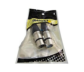 Conector Canon Fêmea 3 Pinos Tipo Neutrik Preto