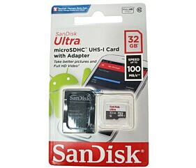 Cartão de Memória 32GB Classe 10 SanDisk