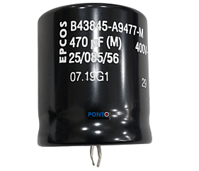 Capacitor Eletrolítico 470uF x 400V