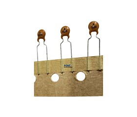 Capacitor Cerâmico 820PF x 50V 10% = B821 K