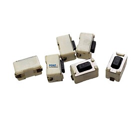 Chave Tactil Smd 6X4 Branca 