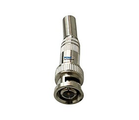 Conector BNC Macho Com Mola 6mm