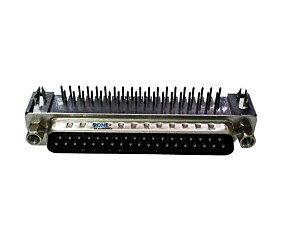 Conector DB37 Macho 90º Solda Placa