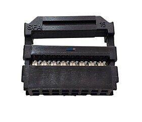 Conector Latch FC-16 Vias Com Aliviador Fêmea 