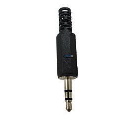 Conector Plug P2 Stereo Plástico 3,5MM