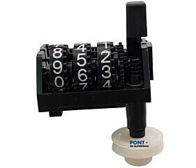 Contador de Giros 3 Dígitos Pequeno