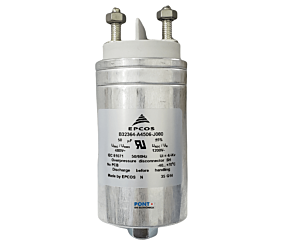 Capacitor Polipropileno 50uF x 480V 50/60HZ Aluminio Terminal Parafuso com Parafuso de Fixação Epcos