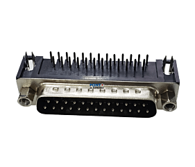 Conector DB25 Macho Solda Placa 90º 