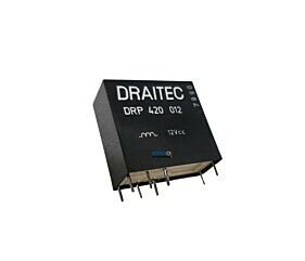 Relé DRP 420 012 12Vcc Draitec