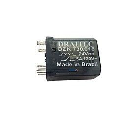 Relé DZK730.018 24Vcc 5A 120V Draitec