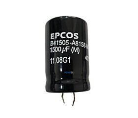 Capacitor Eletrolítico 1500uF x 63V RD 85º Snapin Epcos