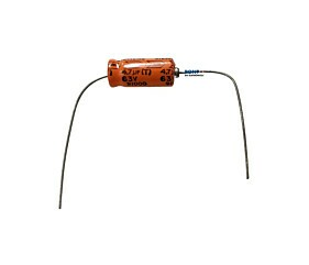 Capacitor Eletrolítico 4,7uF x 63V Axial 85º Siemens 91000
