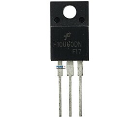 Diodo F10U60DN To-220 Isolado Para Esteira