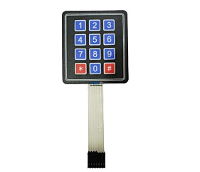 Teclado Matricial 4x3 Para Arduíno