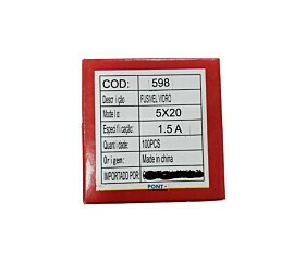 Fusível 1,5A 250V Pequeno