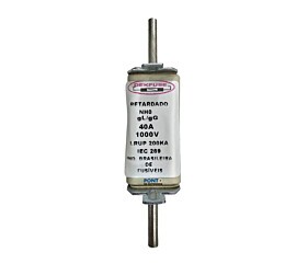 Fusível 40A 1000V 200Ka NH0 Retardado Dekfuse