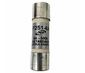 Fusível 6A 500V 80KA 14X51 Retardado DCA