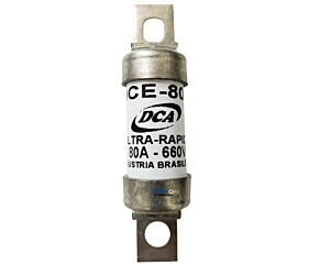 Fusível 80A 660V 200Ka Ultra Rápido DCE-80A Dca