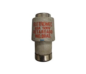 Fusível 63A 500V Diazed Retardado Eletromec