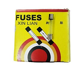 Fusível 8A 250V Grande 6X30 Vidro