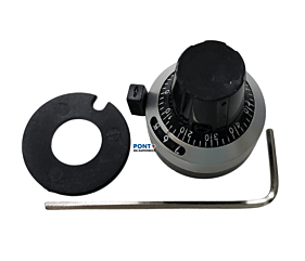 H506 Dial Metálico Para Potenciômetro 3590S