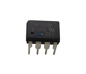 Circuito Integrado A2232 = HCPL2232 Dip-8 