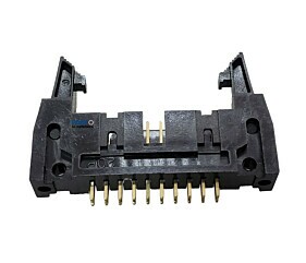 Conector Header 20 Pinos Macho 180º Com Trava