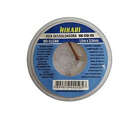 Malha Dessoldadora 1,5M x 3MM No Clean HK-120-05