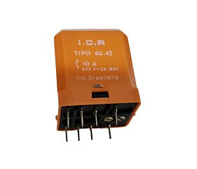 Relé ICR 60.42 24VCA 10A