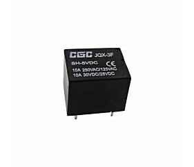 Rele JQX-3F SH-5Vdc 5 Terminais Cgc