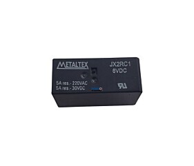 Relé JX2RC1 6Vdc Metaltex